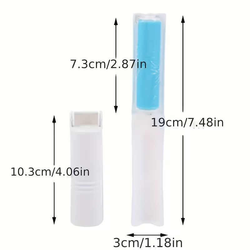 Валик силиконовый для чистки одежды от шерсти,многоразовый,липкий ролик, липучка для удаления волос и шерсти зелёный Каменец-Подольский - изображение 7