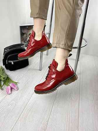 Sothby 's Туфлі жіночі Sothby 's M-373 червоні (весна-осінь, шкіра лакована) (3109) Коломыя