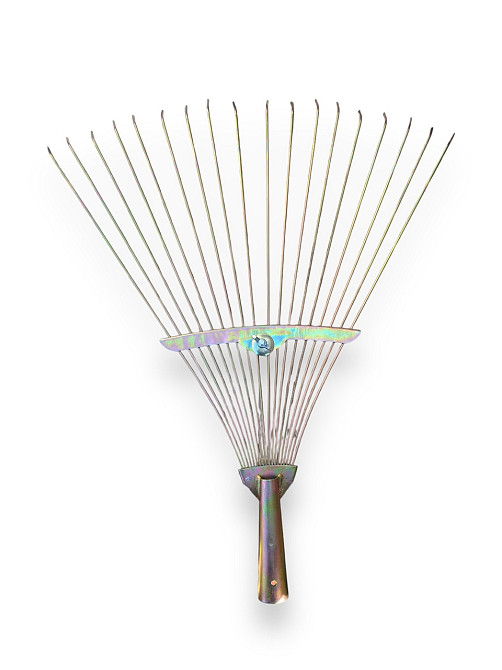 Граблі віялові золото проварені (гарттовані) Харків - фото 1