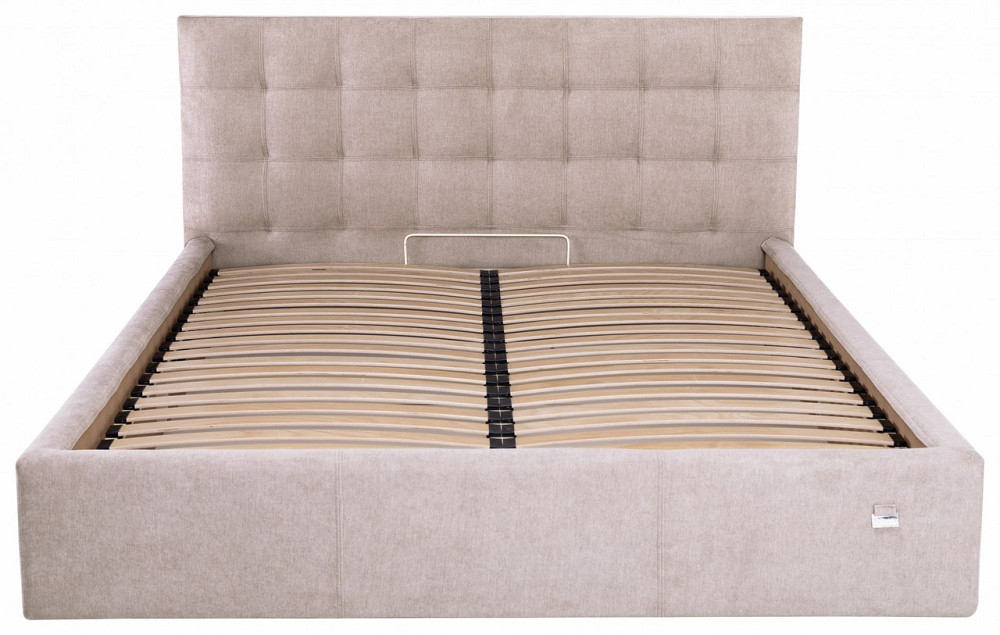 Кровать Двуспальная Chester New VIP 180 х 190 см Мисти Mocco С дополнительной металлической цельносварной рамой Мокко Днепр - изображение 18