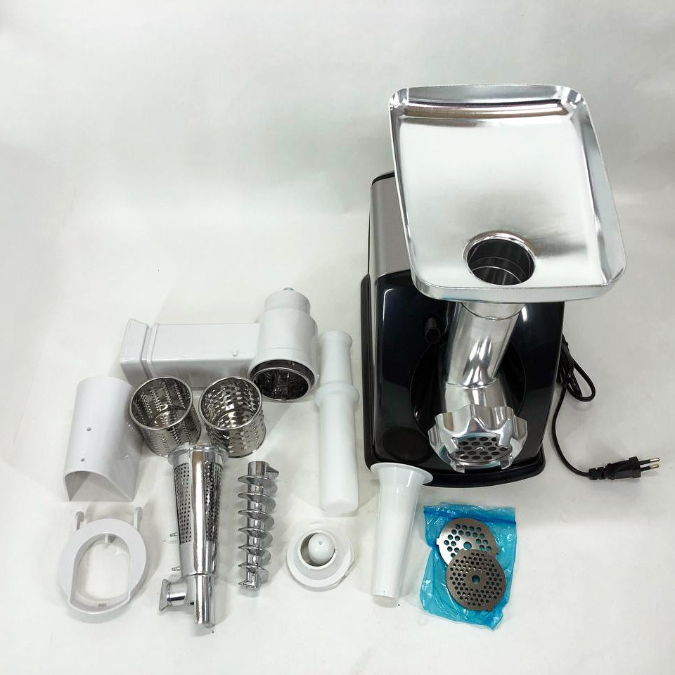 Електричні м'ясорубки для громадського харчування, Потужна м'ясорубка для домашнього використання XK-41 Львів - фото 20