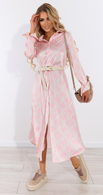 Шелковое платье рубашка (46) Киев - изображение 1