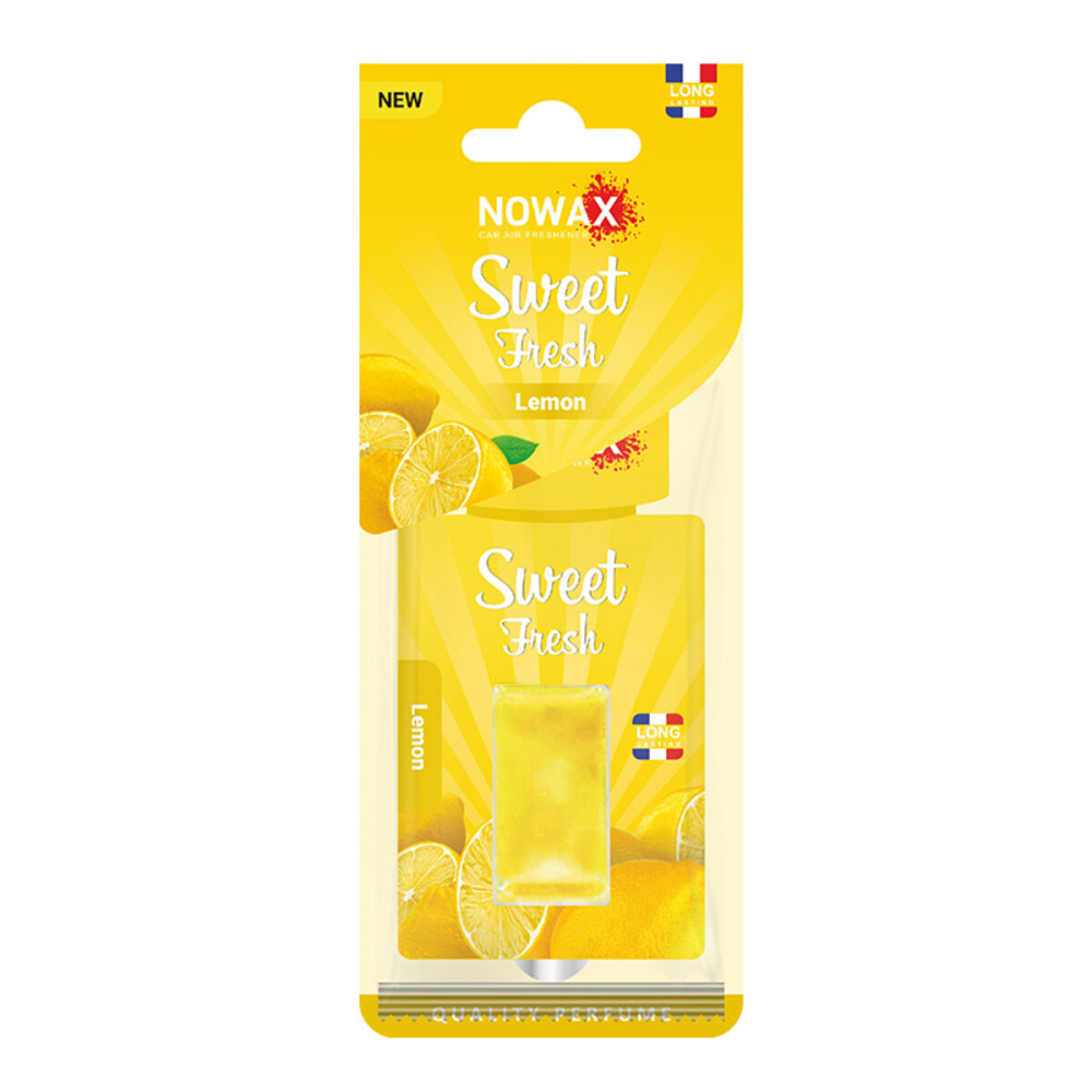Ароматизатор мембранний Nowax Sweet Fresh - Lemon Киев - изображение 1