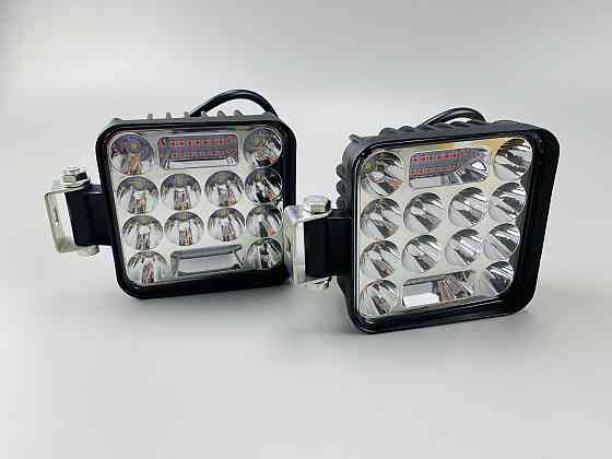 Фара LED квадратна квадратна стробоскоп, Світлодіодна робоча фара 78W 6000K (26 діодів) Мукачево