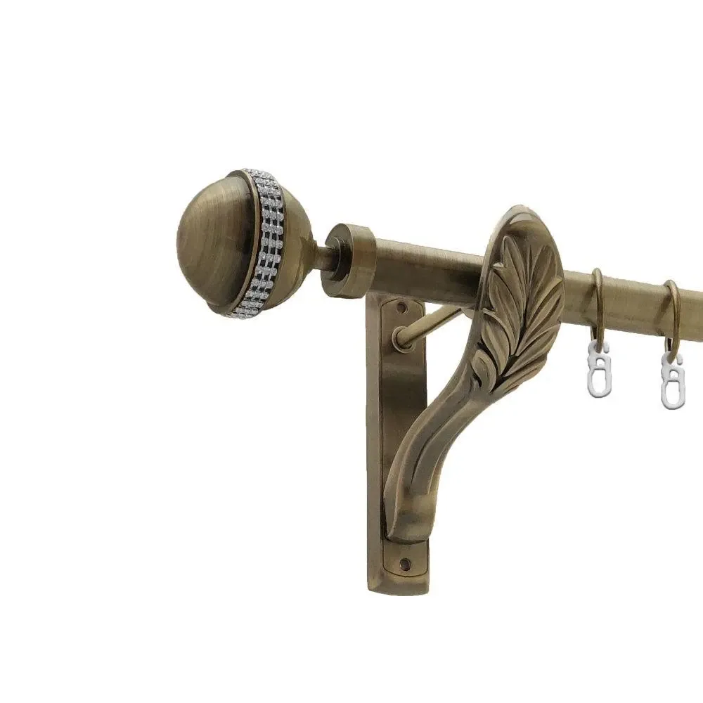 Карниз Orvit Авея металевий однорядний ретро Антик 25 мм 160 см (4224621) Львів - фото 1