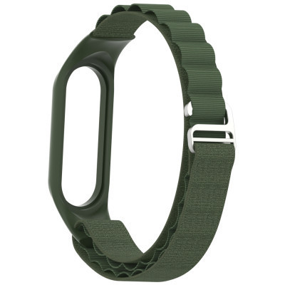 Ремінець до фітнес браслета Armorstandart AlpinaStyle Band для Xiaomi Mi Band 7/6/5/4 Green (ARM64988) Вінниця - фото 2