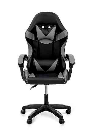 Крісло геймерське Слім, чорний/сірий Київ