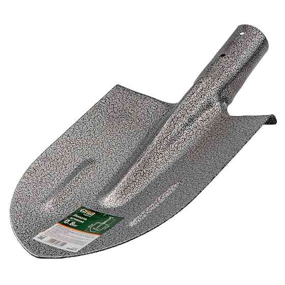 Лопата штикова 400×210×1.3мм 0.8 кг порошкове покриття GRAD (5046815) Київ