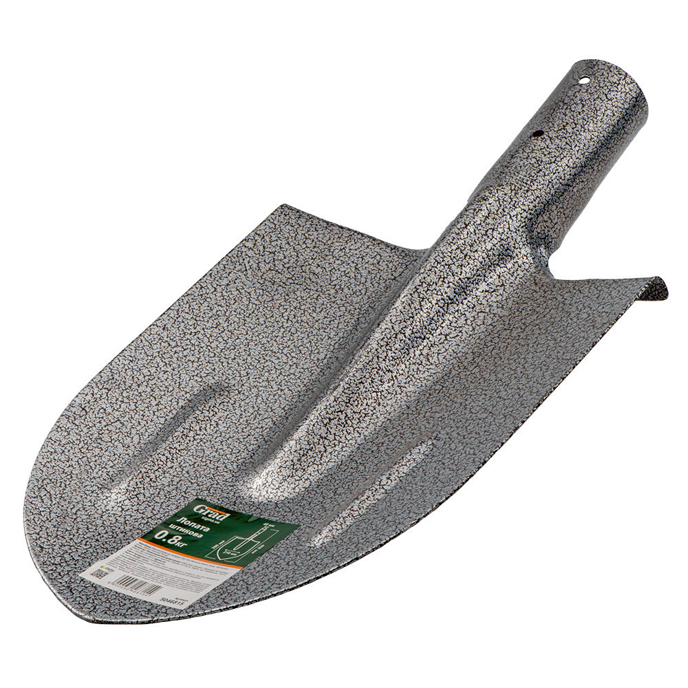 Лопата штикова 400×210×1.3мм 0.8 кг порошкове покриття GRAD (5046815) Київ - фото 1