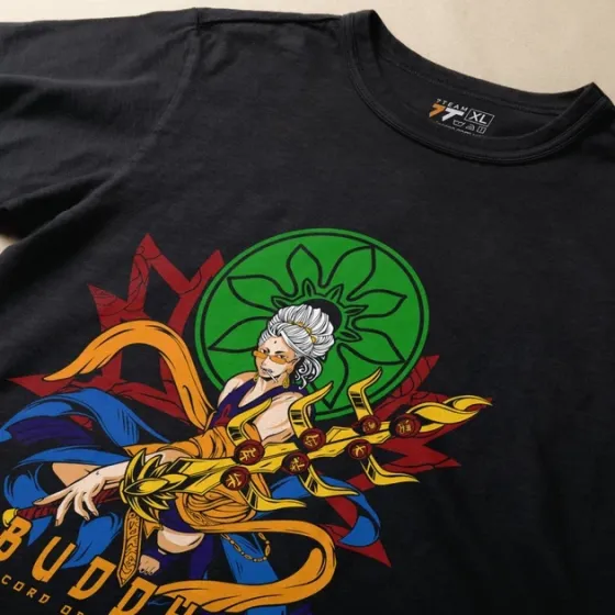 Футболка чоловіча з  принтом Record of ragnarok Будда 2 Розмір 48 Дніпро