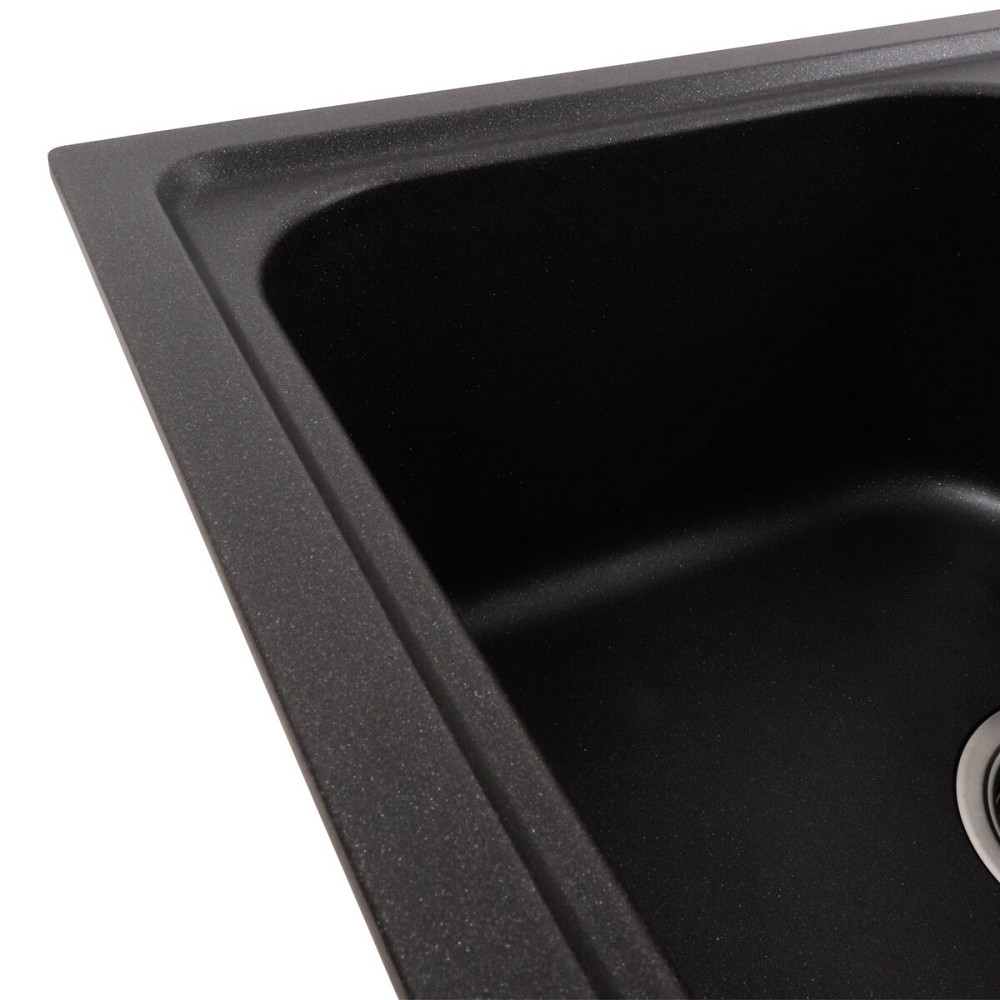 Гранітна мийка для кухні Platinum 7950 Equatoria матовий Моріон Коломия - фото 4