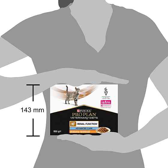 Вологий дієтичний корм PRO PLAN VETERINARY DIETS NF Renal Function Advanced Care для дорослих котів при патології нирок, з куркою, 10х85 г Київ