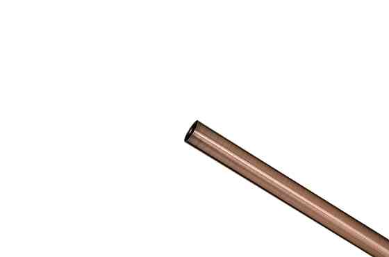 Гладка труба для металевого карниза (колір мідь, 16 мм) 3.0 Бровари