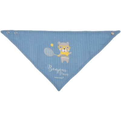 Слюнявчик Canpol babies Bonjour Paris 2 шт Голубой (26/900_blu) Винница - изображение 4