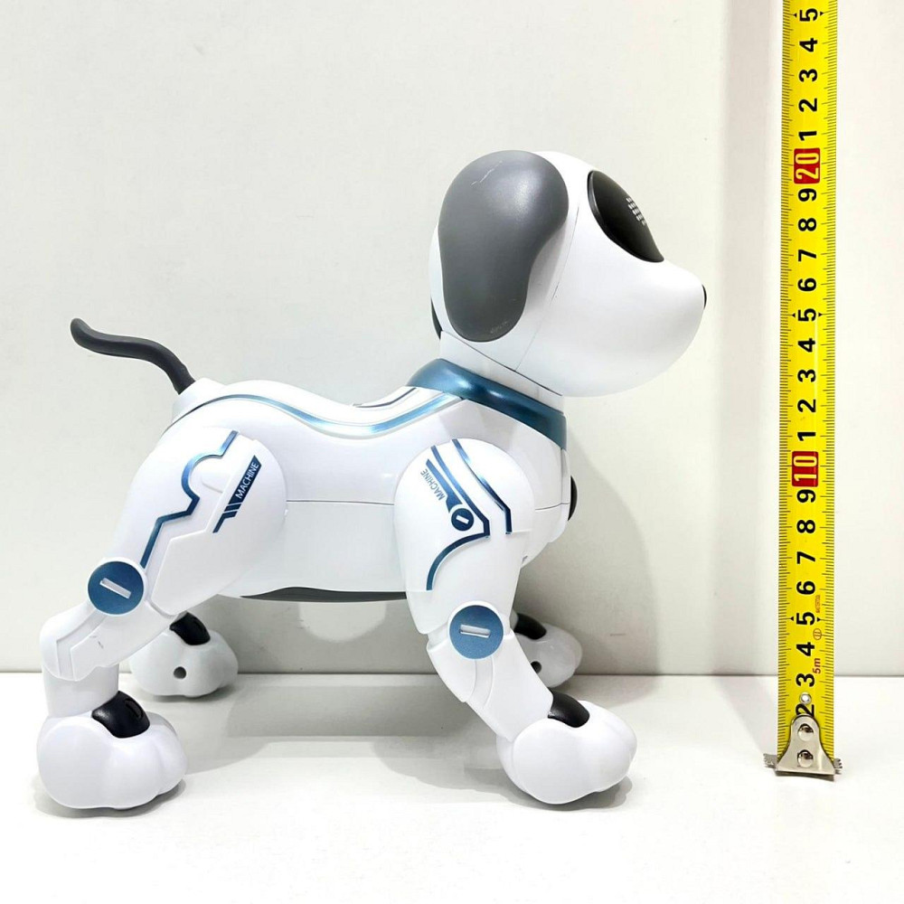 Собачка на радіокеруванні TK Group звуки казки пісні рус мова мелодії світло виконує команди Білий (ТК-1230) Чернигов - изображение 3