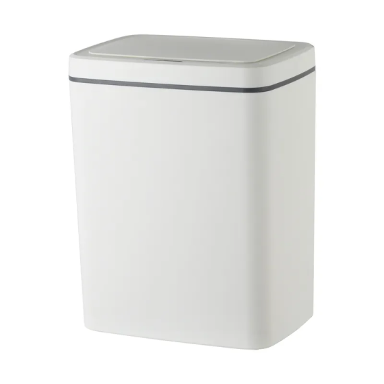 Відро для сміття сенсорне прямокутне Mixxus WAVE-TC0110 White 10 л колір білий (MI7073) Харків