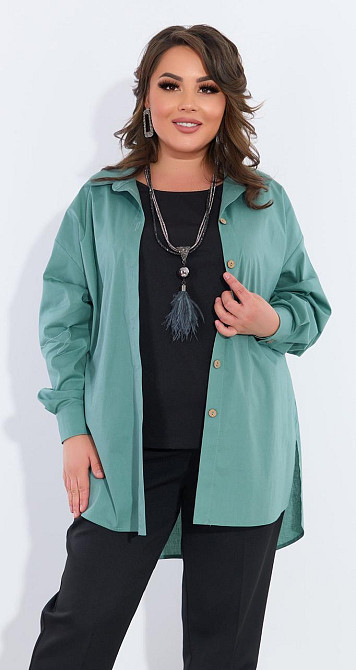 Костюм-трійка із сорочкою (48) Київ - фото 1