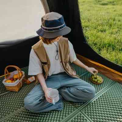 Туристичний килимок Naturehike CNK2450WS044 подвійний 200x120х1,8см зелений (6927595789995) Вінниця