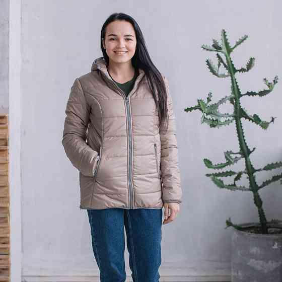 Демисезонная слингокуртка 3 в 1-бежевая (размер S) Киев