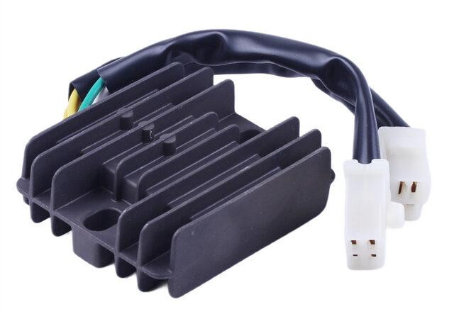 Реле зарядки (2 разъема - 3 + 4 провода) - скутер 4 т 150 Мукачево - изображение 1