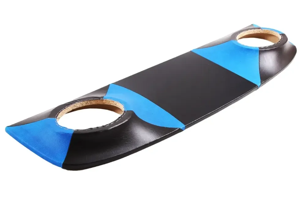 Полка багажника 2101 АвтоКомфорт под колонки кожзам черный/синий Винница - изображение 2