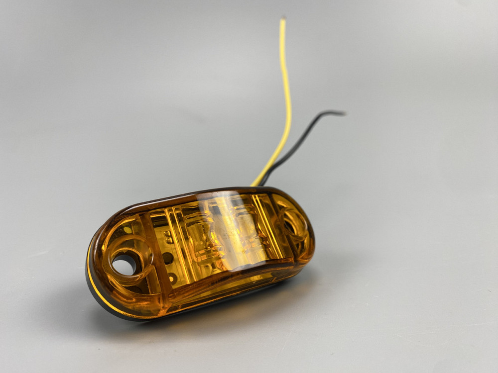 Світлодіодні бічні габаритні вогні, Ліхтар LED габаритний універсальний, 12В/24В, 2 led chip 2835 Мукачево - фото 5