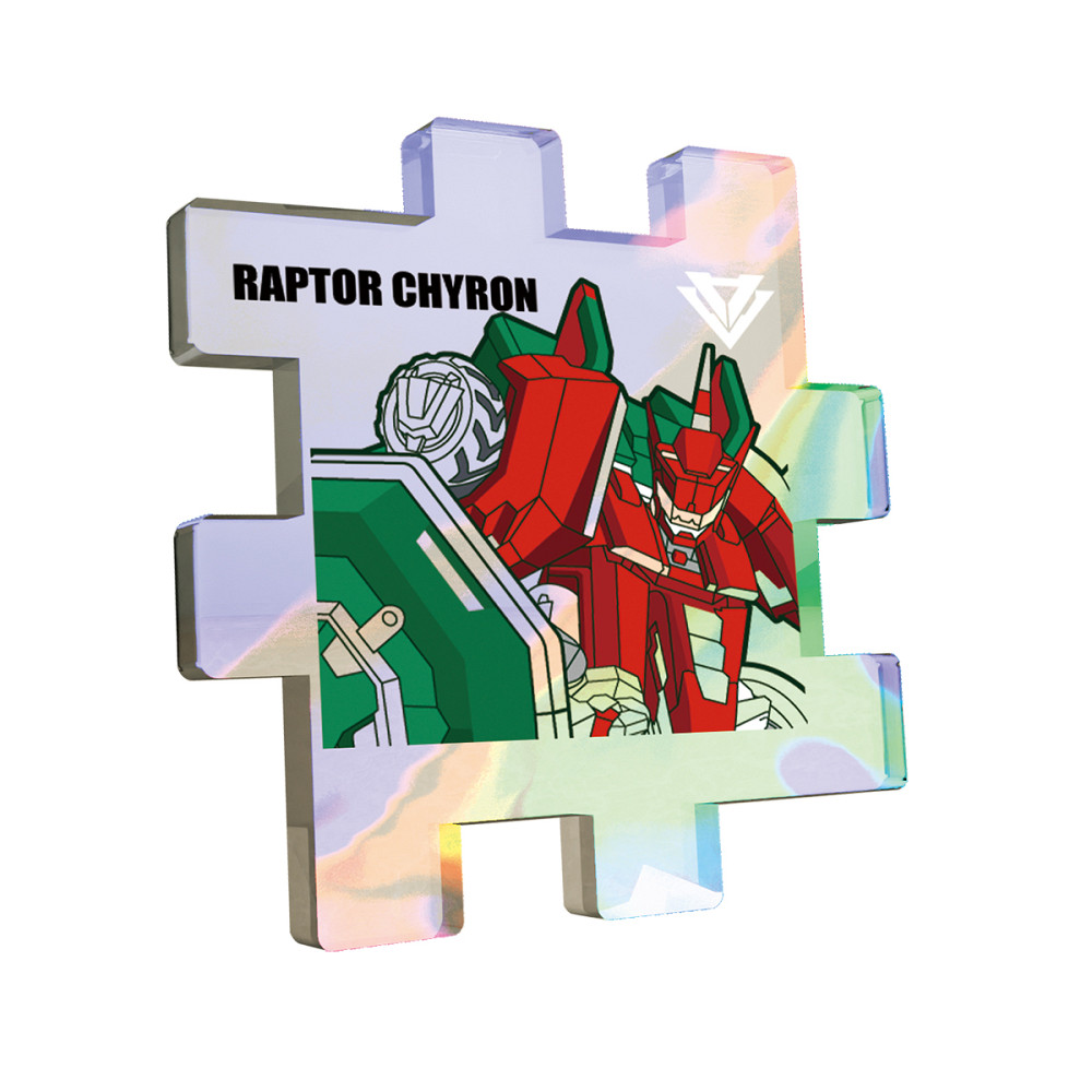 Робот-конструктор Dinoster - Раптор Хайрон Дніпро - фото 3