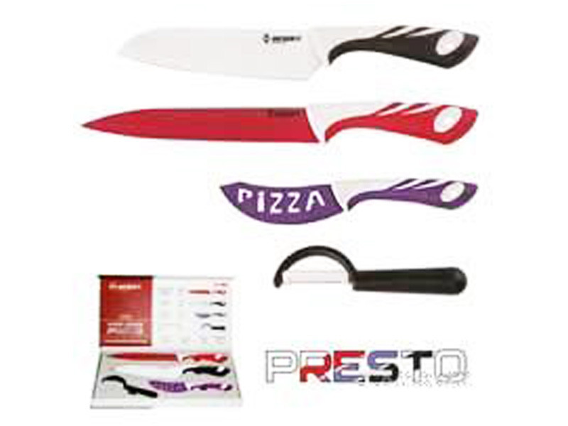 Набор ножей Besser SS Presto с цветным керамическим покрытием 4 предмета. Одесса - изображение 3