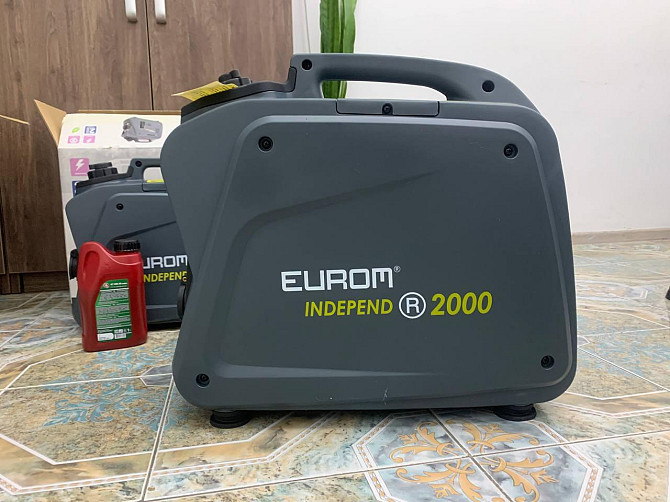 Генератор инверторный Eurom 230V Independ 2000 Бензиновый генератор Маленький инверторный генератор Белая Церковь - изображение 1