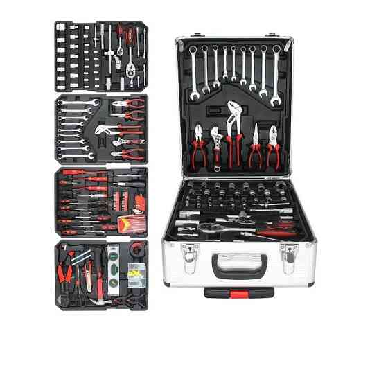 Набір інструментів KRAFFTEC Tools Set 408 предметів – універсальний комплект для будь-якого майстра та автолюбителя Одеса