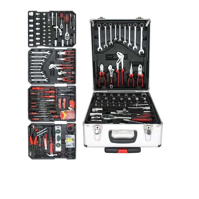 Набор инструментов KRAFFTEC Tools Set 408 предметов – универсальный комплект для любого мастера и автолюбителя Одесса - изображение 2