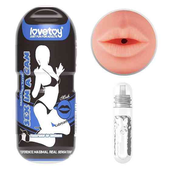 Мастурбатор SEX IN A CAN Lotus (рот) Sex Aura Киев