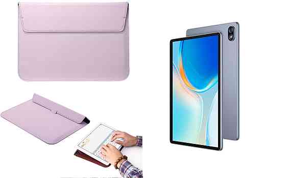 Чехол-конверт VitoCase для Ulefone Tab W10, с функцией подставки для планшета Фиолетовый Киев