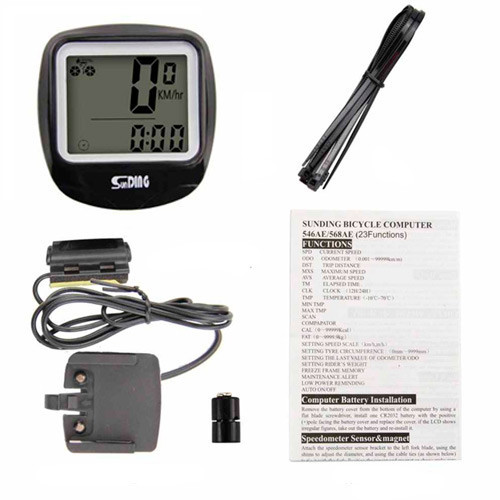 Велокомп'ютер SunDING з одометром і спідометром Київ - фото 7