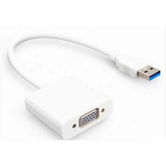 Перехідник USB 3.0 --> VGA Full HD, 0,2м (S0380) Киев