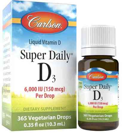 Витамин D3 масляный Carlson Vitamin D3 6,000 МЕ 10.3 мл Киев