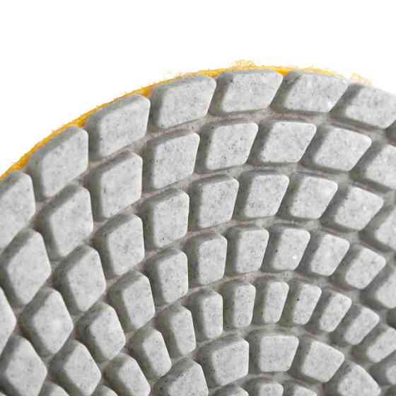 Окружность алмазная шлифовальная, гибкая на липучке 100 мм P120. INTERTOOL BT-0908 Киев