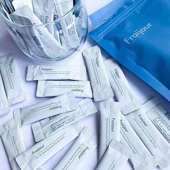 Очищувальна ензимна пудра Pro Moisture Enzyme Powder Wash Fraijour 30 шт 1 г Київ