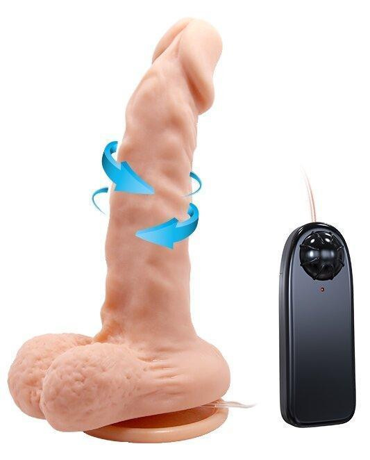 Фаллоимитатор на присоске с функцией ротации BARBARA 6,7'' Max MULTI-SPEED Rotation, BW-008018BR Sex Aura Киев - изображение 3