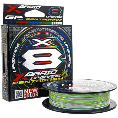 Шнур YGK X-Braid Upgrade X8 Pentagram 150m 0.6/0.128mm 14lb/6.3kg (5545.04.24) Винница - изображение 1