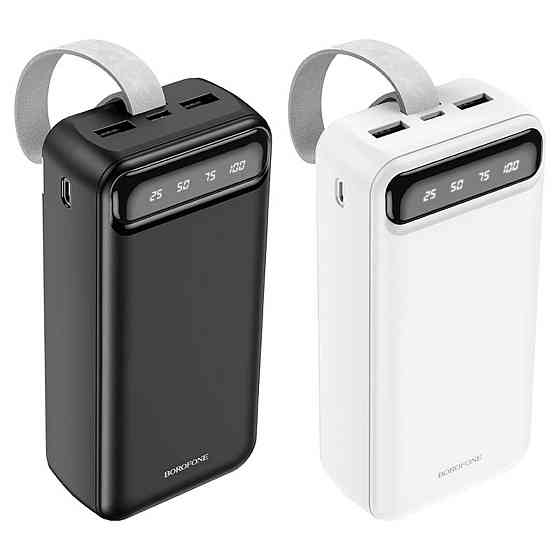 Зовнішній акумулятор BOROFONE BJ14B Freeway Power bank(30000mAh) White Киев