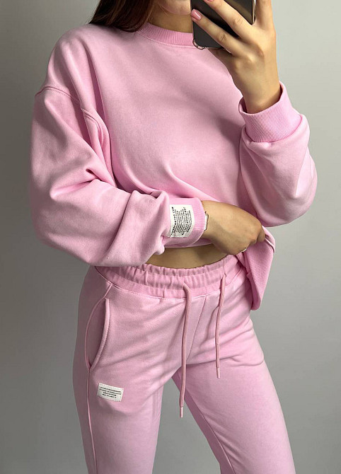 Спортивний костюм для дівчат Рожевий XS/S Харків - фото 5