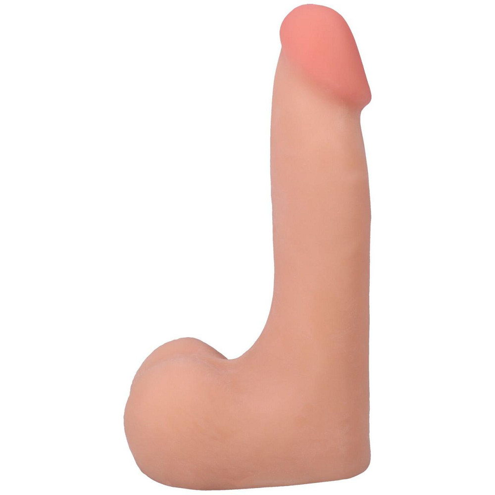 Фаллоимитатор Doc Johnson The Realistic Cock ULTRASKYN - 7 Inch with Balls Vanilla Sex Aura Киев - изображение 2