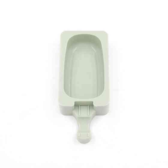 Силиконовая форма для эскимо 14 на 6 см салатовый Киев