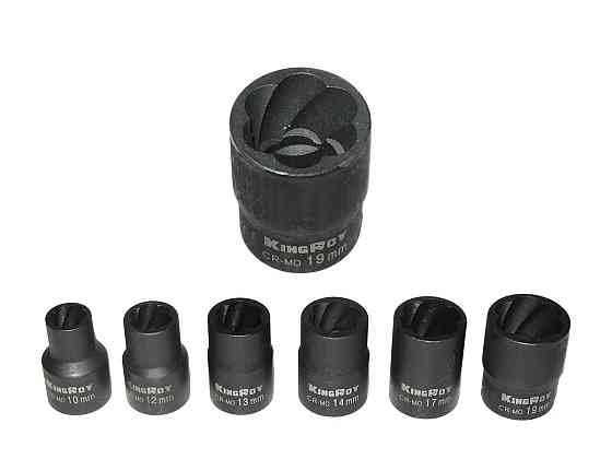 Головка для пошкоджених гайок 19мм 1/2&quot; KingRoy 31949-19 Вінниця