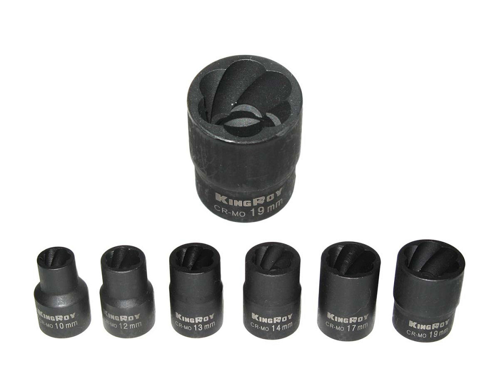 Головка для пошкоджених гайок 19мм 1/2&quot; KingRoy 31949-19 Вінниця - фото 1