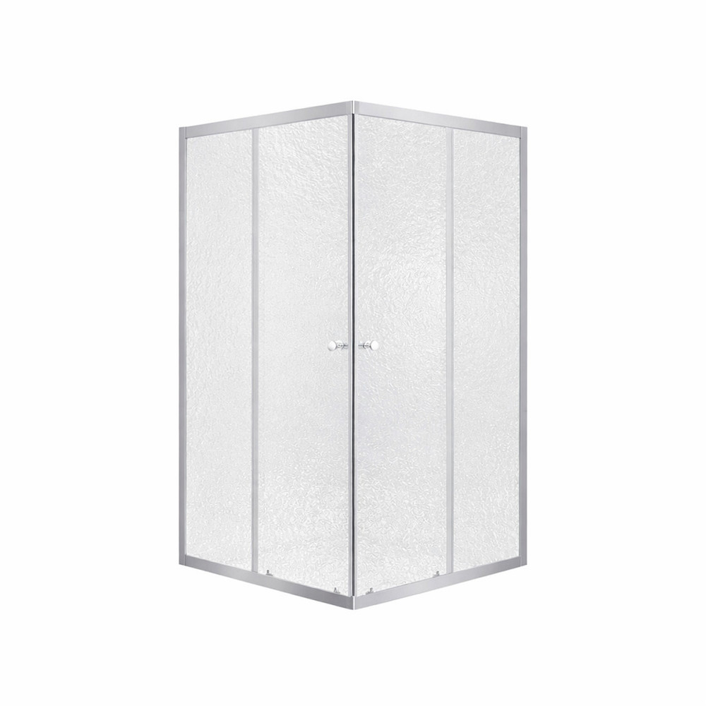 Душова кабіна Lidz Wawel SC80x80.SAT.LOW.FR, скло Frost 4 мм без піддона Київ - фото 1
