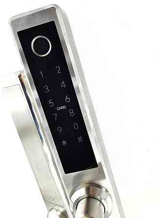 PES Aston сірий смарт замок з нержавіючої сталі Київ