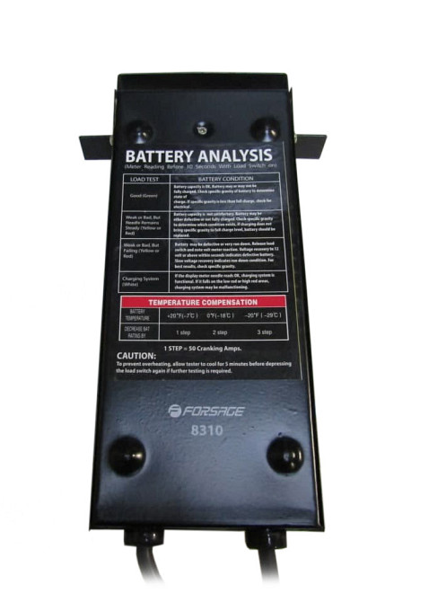 Тестер аккумуляторных батарей аналоговый (6V-12V, 100А) Forsage F-8310 Одесса - изображение 4