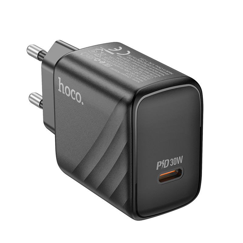 Сетевое зарядное устройство HOCO CS22A Value single port PD30W charger Black 6942007609913 Одесса - изображение 3
